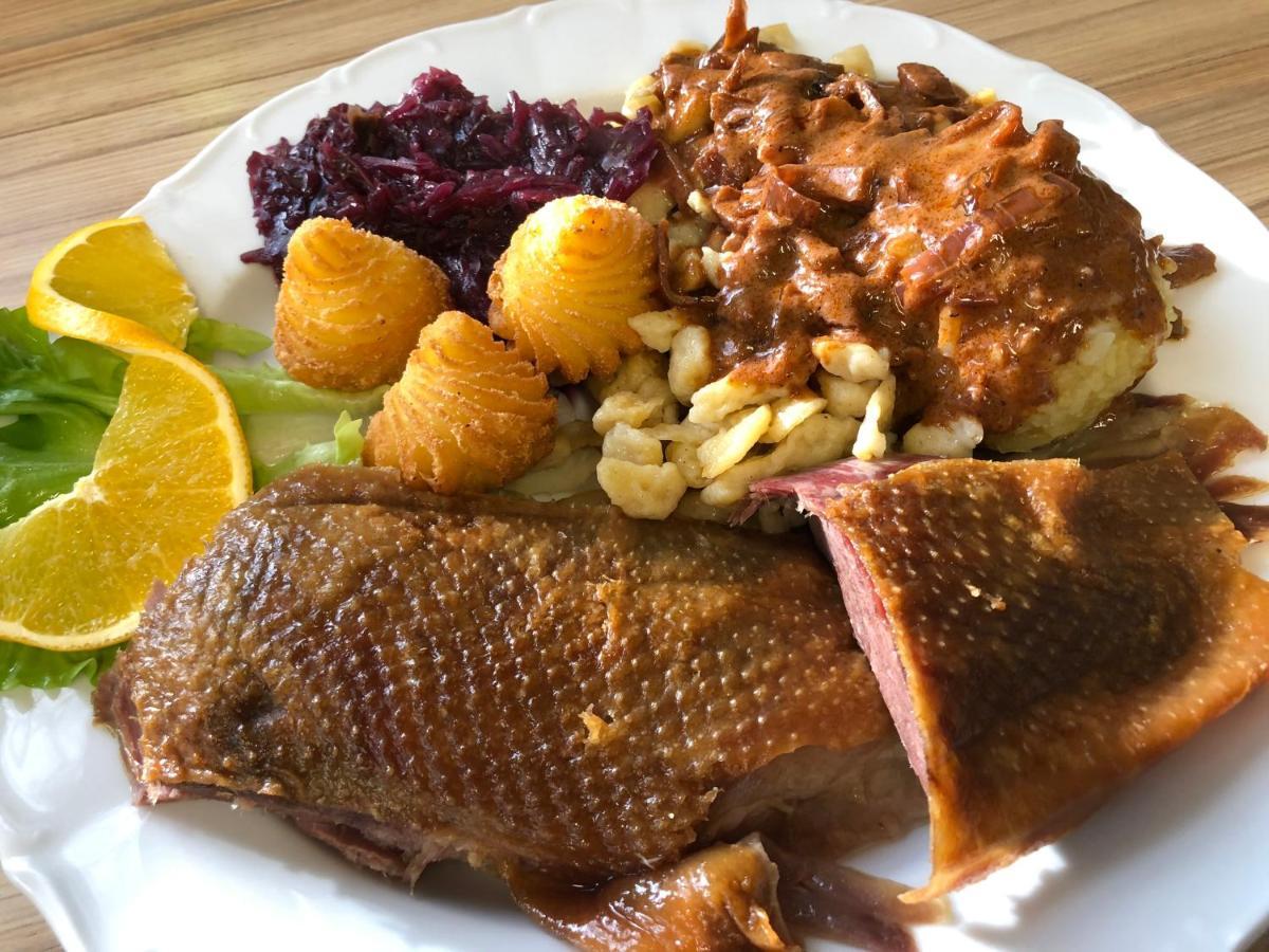 Hotel-Gasthof Deutschmeister Donauwörth Buitenkant foto
